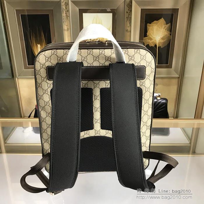 GUCCI古馳 新款男包 專櫃品質 478324 進口牛皮 原廠五金 男士雙肩背包  ydgq3216